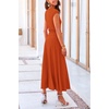 image:imagePRETTYGARDEN Two Piece Skirt Set for Women 2026 Summer Spring Dressy Casual Knit Travel Vacation Matching Lounge OutfitsOrange