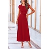image:imagePRETTYGARDEN Two Piece Skirt Set for Women 2026 Summer Spring Dressy Casual Knit Travel Vacation Matching Lounge OutfitsRed
