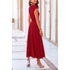 image:imagePRETTYGARDEN Two Piece Skirt Set for Women 2026 Summer Spring Dressy Casual Knit Travel Vacation Matching Lounge OutfitsRed