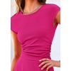 image:imagePRETTYGARDEN Two Piece Skirt Set for Women 2026 Summer Spring Dressy Casual Knit Travel Vacation Matching Lounge OutfitsRose Red