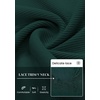 image:imagePRETTYGARDEN Womens Long Sleeve V Neck Fitted Shirts  Going Out Tops Basic Tees Lace Trim Neckline Soft Stretchy Ribbed Knit Y2K Fall Outfits Layering Winter ClothingDark Green