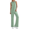 image:imagePRETTYGARDEN 2 Piece Lounge Sets for Women Summer Airport Travel Outfit 2026 Casual Matching Spring Clothes Track Sweat SuitsBean Green