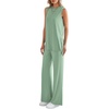 image:imagePRETTYGARDEN 2 Piece Lounge Sets for Women Summer Airport Travel Outfit 2026 Casual Matching Spring Clothes Track Sweat SuitsBean Green