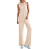 image:imagePRETTYGARDEN 2 Piece Lounge Sets for Women Summer Airport Travel Outfit 2026 Casual Matching Spring Clothes Track Sweat SuitsBeige