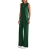 image:imagePRETTYGARDEN 2 Piece Lounge Sets for Women Summer Airport Travel Outfit 2026 Casual Matching Spring Clothes Track Sweat SuitsDark Green