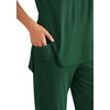 image:imagePRETTYGARDEN 2 Piece Lounge Sets for Women Summer Airport Travel Outfit 2026 Casual Matching Spring Clothes Track Sweat SuitsDark Green