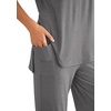 image:imagePRETTYGARDEN 2 Piece Lounge Sets for Women Summer Airport Travel Outfit 2026 Casual Matching Spring Clothes Track Sweat SuitsDark Grey