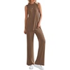 image:imagePRETTYGARDEN 2 Piece Lounge Sets for Women Summer Airport Travel Outfit 2026 Casual Matching Spring Clothes Track Sweat SuitsDark Khaki