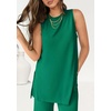 image:imagePRETTYGARDEN 2 Piece Lounge Sets for Women Summer Airport Travel Outfit 2026 Casual Matching Spring Clothes Track Sweat SuitsGrass Green