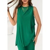 image:imagePRETTYGARDEN 2 Piece Lounge Sets for Women Summer Airport Travel Outfit 2026 Casual Matching Spring Clothes Track Sweat SuitsGrass Green