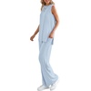 image:imagePRETTYGARDEN 2 Piece Lounge Sets for Women Summer Airport Travel Outfit 2026 Casual Matching Spring Clothes Track Sweat SuitsLight Blue