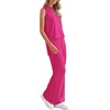 image:imagePRETTYGARDEN 2 Piece Lounge Sets for Women Summer Airport Travel Outfit 2026 Casual Matching Spring Clothes Track Sweat SuitsRose Red