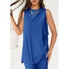 image:imagePRETTYGARDEN 2 Piece Lounge Sets for Women Summer Airport Travel Outfit 2026 Casual Matching Spring Clothes Track Sweat SuitsRoyal Blue
