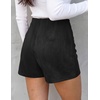 image:imagePRETTYGARDEN Fall Mini Skirts for Women 2026 Trendy High Waisted Asymmetrical Knit Suede Skirt Shorts Cute Y2k OutfitsBlack