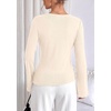 image:imagePRETTYGARDEN Long Sleeve Shirts for Women Asymmetricall Tops  Dressy Casual Blouses Slim Fit Waist Tie Ruched Top Soft Stretchy Going Out Work Office Outfit 2026 Fall Fashion ClothesBeige