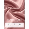 image:imagePRETTYGARDEN Satin Tops for Women Mock Neck Pleated Long Sleeve Shirts  Wrinkle Resistant Silky BlousesDressy Casual Fall ClothesVersatile Business Casual OufitsFashion ClothingPink