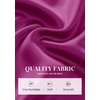image:imagePRETTYGARDEN Satin Tops for Women Mock Neck Pleated Long Sleeve Shirts  Wrinkle Resistant Silky BlousesDressy Casual Fall ClothesVersatile Business Casual OufitsFashion ClothingPurple