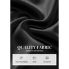 image:imagePRETTYGARDEN Satin Tops for Women Mock Neck Pleated Long Sleeve Shirts  Wrinkle Resistant Silky BlousesDressy Casual Fall ClothesVersatile Business Casual OufitsFashion ClothingBlack