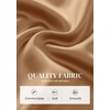 image:imagePRETTYGARDEN Satin Tops for Women Mock Neck Pleated Long Sleeve Shirts  Wrinkle Resistant Silky BlousesDressy Casual Fall ClothesVersatile Business Casual OufitsFashion ClothingKhaki