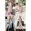 image:imagePRETTYGARDEN Summer Dresses for Women 2026 Casual Floral Boho Midi Sun Dress Puff Short Sleeve Flowy Beach Vacation SundressBlue Apricot