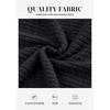 image:imagePRETTYGARDEN Womens Fall Long Sleeve Maxi Bodycon Dresses  Soft Stretchy Ribbed Knit Bell Sleeve Square Neck Mermaid Elegant Long Dress Wedding Guest Party 2026 Winter ClothingBlack