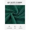 image:imagePRETTYGARDEN Womens Fall Long Sleeve Maxi Bodycon Dresses  Soft Stretchy Ribbed Knit Bell Sleeve Square Neck Mermaid Elegant Long Dress Wedding Guest Party 2026 Winter ClothingDark Green
