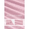 image:imagePRETTYGARDEN Womens Summer Dresses 2026 Boho Maxi Wedding Guest Smocked Square Neck Spring Short Sleeve Swiss Dot Long DressPink