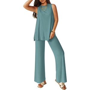 image:imagePRETTYGARDEN 2 Piece Lounge Sets for Women Summer Airport Travel Outfit 2026 Casual Matching Spring Clothes Track Sweat SuitsFruit Green