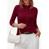 image:imagePRETTYGARDEN Womens Fall Lightweight Knit Cardigan Sweater  Button Down Long Sleeve Crew NeckSoft Ribbed Knit Slim FitBusiness Casual Going Out Travel OutfitsFashion Clothing 2026Win Red