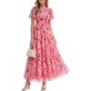 Pink Red Floral
