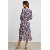 image:imagePRETTYGARDEN Womens Floral Boho Long Sleeve Maxi Dress  Wrap V Neck Flowy A Line Swing Dresses Belted Elegant Spring Fall Outfit for Wedding Guest Vacation Date Night PartyFloral Purple
