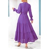 image:imagePRETTYGARDEN Womens Floral Maxi Dress Fall A Line Wedding Guest Dresses  Print Boho Dress Long Sleeve V Neck Fit amp Flare Smocked Waist Casual Long Flowy Elegant Classy Holiday Party OutfitsPlaid Blue Pink