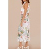 image:imagePRETTYGARDEN Womens Summer Satin Maxi Cocktail Dress  Silk FabricSleeveless Mock NeckFit and FlareAsymmetrical Long DressesElegant FormalWedding Guest PartyCruise OutfitsPrint White