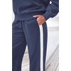image:imagePRETTYGARDEN Womens Sweatsuits 2 Piece Outfits Fall Matching Lounge Sets  Casual Loose Zip Up Oversized Sweatshirts High Waist Jogger Tracksuits Two Piece Sweat Suits Travel Airport Workout SetsGrey Blue
