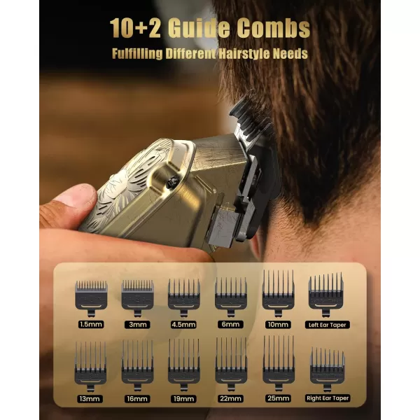 Jack ampamp Rose Cordless Hair Clippers Mens Hair Clippers Wireless Clippers for Men Barber kit Professional Clippers for Men