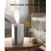 imageStainless Steel Humidifier Easy to Clean Humidifier Dishwasher Safe Humidifiers Cool Mist Humidifiers for Bedroom