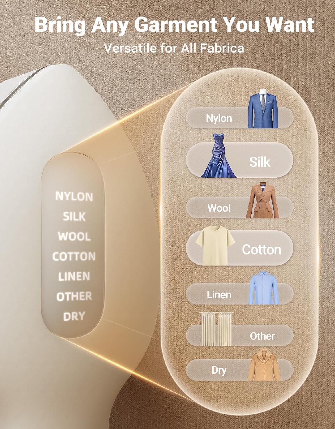 imageJack  Rose Travel Steamer Press Iron110220v Dual Voltage61 Fabric SettingsNo Ironing Board Required Wrinkle ReductionPortable Travel Size Steamerfor Global  Europe Traveling
