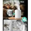 imageHealthy Warm Mist Humidifiers for Bedroom 3L100oz Stainless Steel Humidifier Easy Clean Steam Humidifier for Living Room WhisperQuiet Filterless and Simple Use