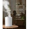 imageHealthy Warm Mist Humidifiers for Bedroom 3L100oz Stainless Steel Humidifier Easy Clean Steam Humidifier for Living Room WhisperQuiet Filterless and Simple Use