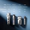imageJack  Rose Hair Clippers Set for Men Professional Cordless Hair Trimmer Barber kit 4 in 1LED Display for Nose Body Bald Head
