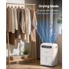 image52 Pint Basement Dehumidifier with Drain Hose 33ft Dehumidifier for Bedroom and Bathroom Most Efficient Energy Star 2024 6L Water Tank Maximum Applicable Area 4500 SqFt