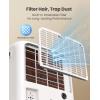 image52 Pint Basement Dehumidifier with Drain Hose 33ft Dehumidifier for Bedroom and Bathroom Most Efficient Energy Star 2024 6L Water Tank Maximum Applicable Area 4500 SqFt