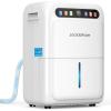 image52 Pint Basement Dehumidifier with Drain Hose 33ft Dehumidifier for Bedroom and Bathroom Most Efficient Energy Star 2024 6L Water Tank Maximum Applicable Area 4500 SqFt