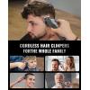 imageJack ampamp Rose Clippers and Trimmers Set Cordless Hair Clippers for Men Barber Clippers SetBlack