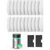 imageHM07 Humidifier Accessories Set 20 Pack Aroma Pads with 2 Pack Filter Sponge Compatible with HM07 Humidifier
