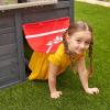 imageKidKraft Riverscape Wooden Playhouse with Working Doorbell Fence Kitchen and Pet DoorNavy