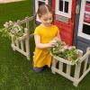 imageKidKraft Riverscape Wooden Playhouse with Working Doorbell Fence Kitchen and Pet DoorNavy