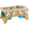 imageKidKraft Building Bricks Play N Store Wooden Table Childrens Toy Storage with Bins 200 Building Blocks Included Natural Gift for Ages 3