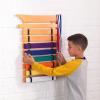 imageKidKraft Martial Arts Wooden Belt Holder Hanging Display for 8 Belts Unpersonalized