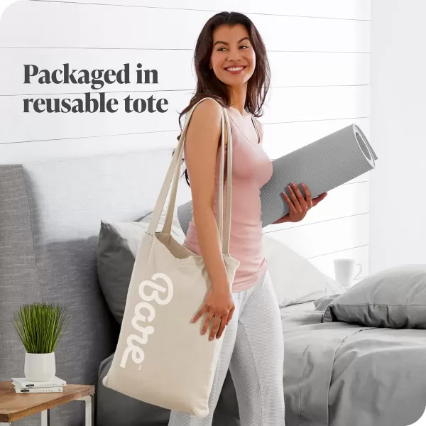 Bare Home 100 Organic Cotton FullQueen Duvet Cover Set  Crisp Percale Weave  Lightweight ampamp Breathable  Cooling Duvet Cover Set FullQueen White08  Winter Blue